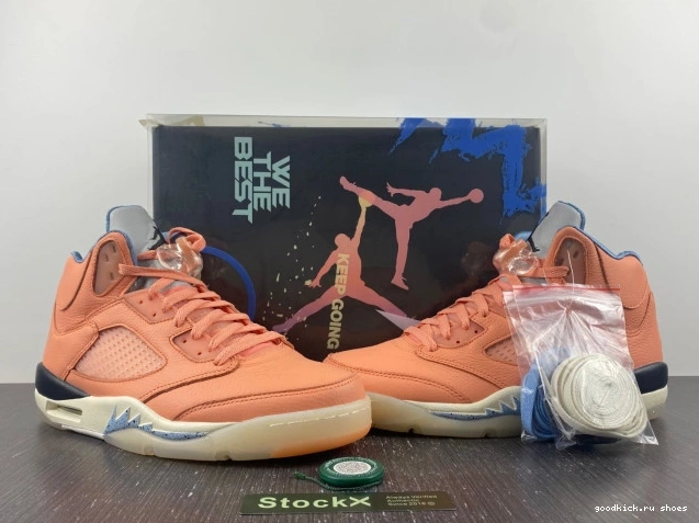 Retro Jordan DJ 5 Best We Crimson DV4982-641 The Bliss Khaled 0806